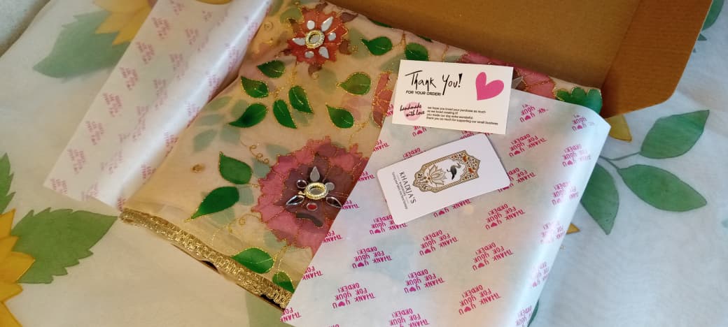 Meherbano Floral Dupatta