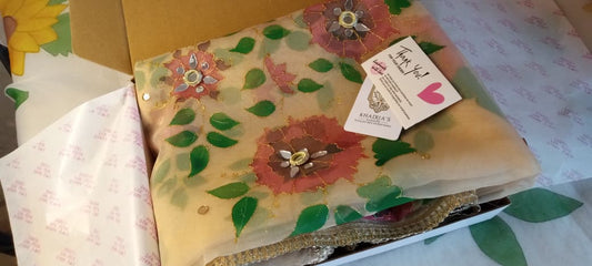 Meherbano Floral Dupatta